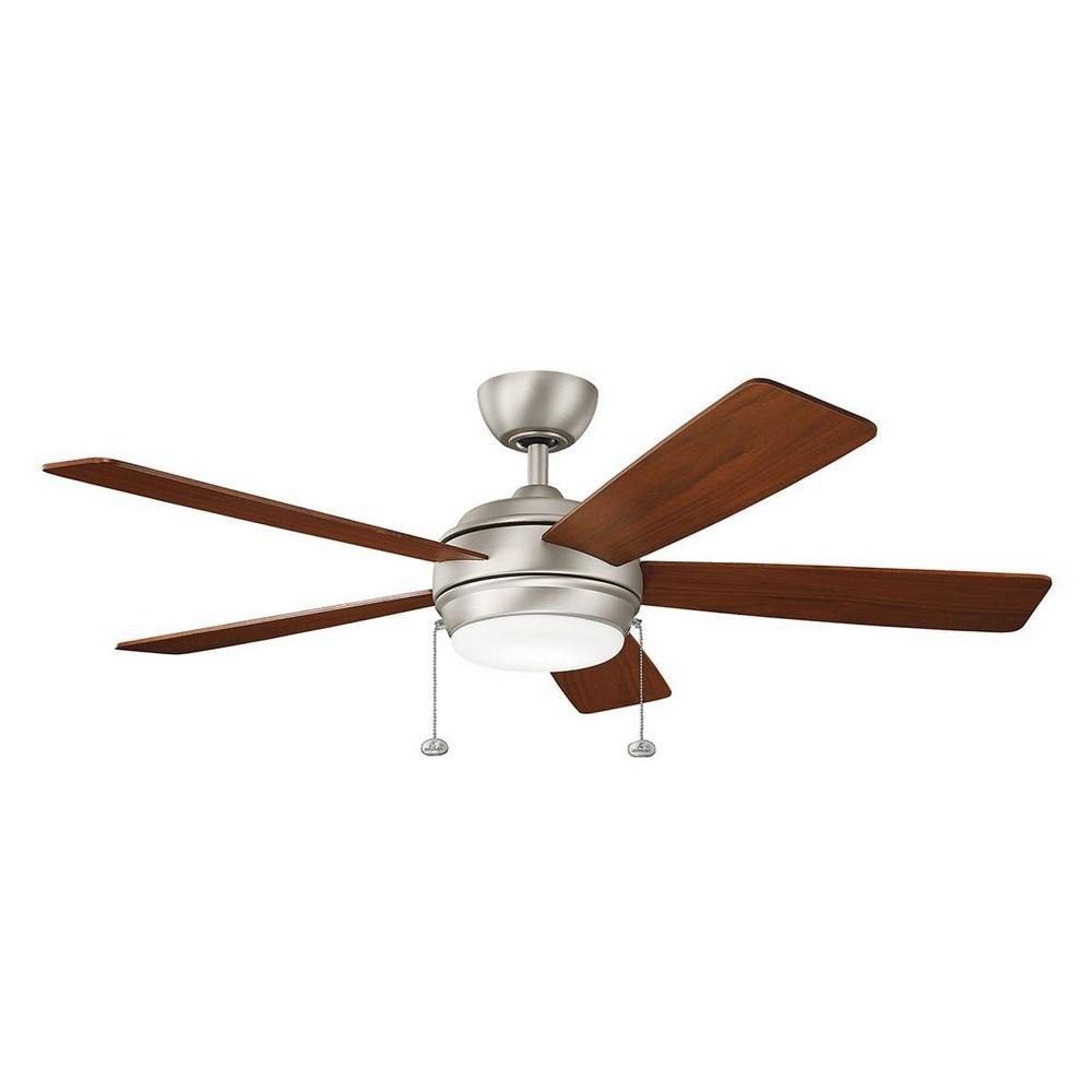 Kichler Lighting 330174 Starkk - Ceiling Fan with Light Kit - 13.75 inches tall by 52 inches wide
