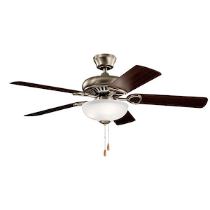 Sutter Place Select - Ceiling Fan with Light Kit - 18 inches tall by 52 inches wide