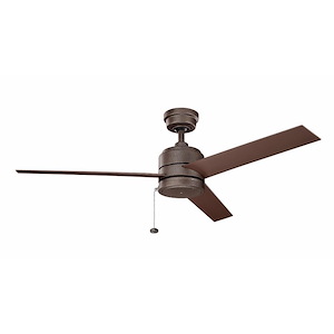 Arkwet - Ceiling Fan - with Transitional inspirations - 13.75 inches tall by 52 inches wide