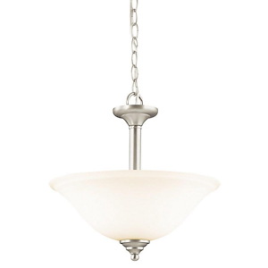Armida - 2 Light Convertible Inverted Pendant - with Transitional inspirations - 15.25 inches tall by 15 inches wide - 732753