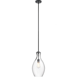 Everly - 1 light Pendant - with Transitional inspirations - 17.75 inches tall by 8.75 inches wide - 318955