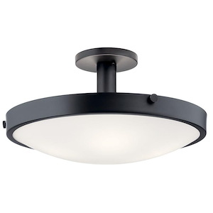 Lytham - 4 Light Semi-Flush Mount In Soft Contemporary Style-10.75 Inches Tall and 20.5 Inches Wide - 1148342