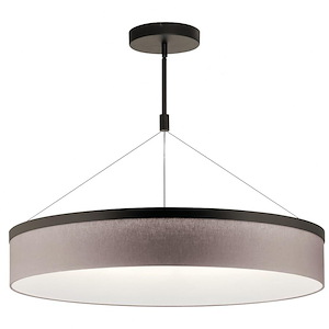 Mercel - 46W 3 LED Round Chandelier/Pendant - with Transitional inspirations - 19.5 inches tall by 32.5 inches wide