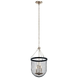 Byatt - 4 Light Pendant - With Transitional Inspirations - 25.25 Inches Tall By 13.5 Inches Wide