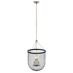 Byatt - 6 Light Pendant - With Transitional Inspirations - 31.75 Inches Tall By 18 Inches Wide