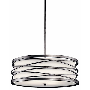 Krasi - 4 Light Round Pendant - With Soft Contemporary Inspirations - 9.5 Inches Tall By 24 Inches Wide - 409722