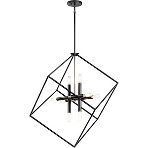 Cartone - 8 light Pendant - with Contemporary inspirations - 31.25 inches tall by 25.5 inches wide - 440902