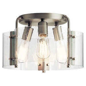 Thoreau - 3 light Semi-Flush Mount - 8.5 inches tall by 14 inches wide