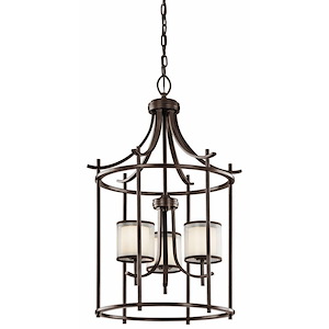 Tallie - 3 Light Large Foyer - 31 Inches Tall By 20 Inches Wide - 1216429