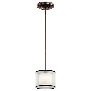 Tallie - 1 light Mini Pendant - 6.25 inches tall by 6 inches wide
