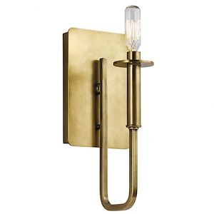 Alden - 1 Light Wall Sconce In Mid-Century Modern Style-11.5 Inches Tall and 5 Inches Wide