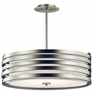 Roswell - 4 light Pendant - 24 inches wide