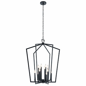 Abbotswell - 12 Light Foyer Chandelier - with Traditional inspirations - 39.25 inches tall by 30 inches wide
