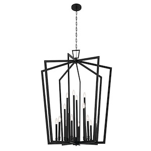 Abbotswell - 16 Light Pendant In Traditional Style-49 Inches Tall and 36.75 Inches Wide