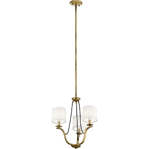 Thisbe - 3 Light Mini Chandelier In Traditional Style-19.5 Inches Tall and 18 Inches Wide - 1216255