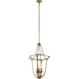 Thisbe - 4 Light Large Pendant In Traditional Style-29.25 Inches Tall and 17.5 Inches Wide - 1216348