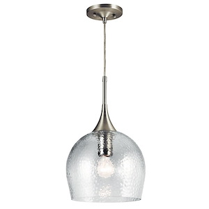 Sloane - 1 Light Pendant - 17 Inches Tall By 10.5 Inches Wide