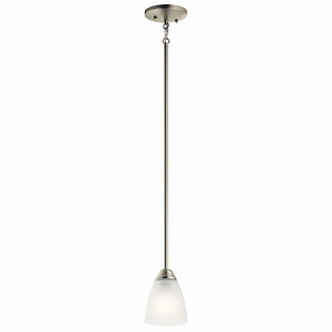 Jolie - 1 Light Mini Chandelier - with Transitional inspirations - 6.75 inches tall by 4.75 inches wide