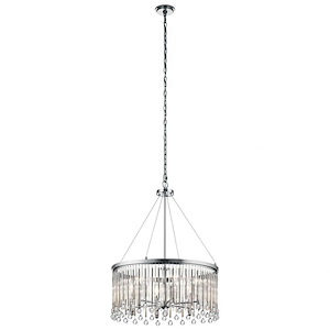 Piper - 6 Light Chandelier - 24 inches wide - 479050
