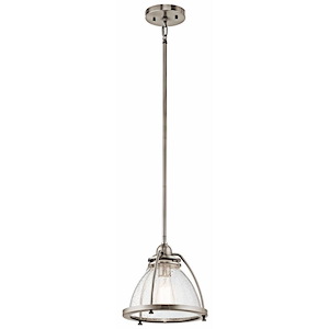 Silberne - 1 Light Pendant - 10 Inches Wide - 1216257