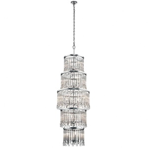 Piper - 18 Light 3-Tier Chandelier - 22 inches wide