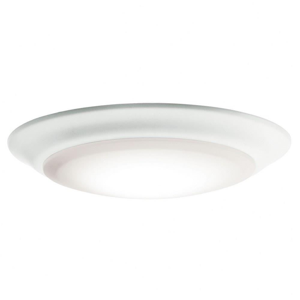 Kichler Lighting 43846 1 Light Flush Mount - with Utilitarian inspirations - 1.25 inches tall by 7.5 inches wide