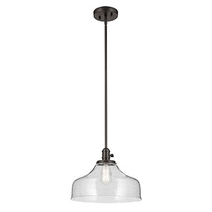 Avery - 1 Light Pendant-11.25 Inches Tall and 14.5 Inches Wide - 1340417