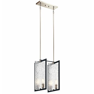 Forge - 4 Light Foyer Pendant - With Vintage Industrial Inspirations - 22 Inches Tall By 16 Inches Wide