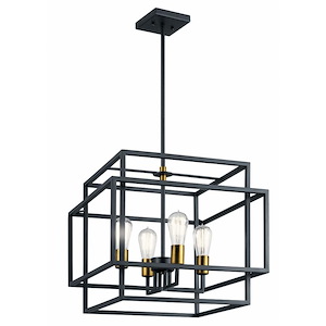 Taubert - 4 Light Pendant - 16.5 Inches Tall By 18 Inches Wide - 551674