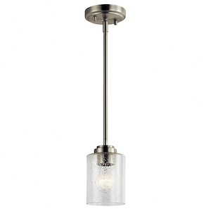 Winslow - 1 light Mini Pendant - 7 inches tall by 4.25 inches wide
