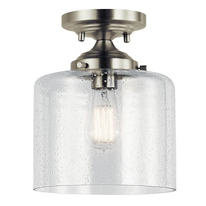 Winslow - 1 light Semi-Flush Mount - 10.5 inches tall by 8.5 inches wide