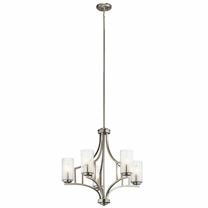 Vara - 5 light Medium Chandelier - 23.75 inches tall by 25.25 inches wide