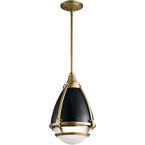 Ayra - 1 Light Pendant In Vintage Industrial Style-15.5 Inches Tall and 10 Inches Wide