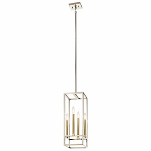 Finet - 4 Light Foyer - With Contemporary Inspirations - 21.5 Inches Tall By 8.5 Inches Wide