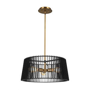 Linara - 3 Light Convertible Pendant In Mid-Century Modern Style-9.75 Inches Tall - 1154066