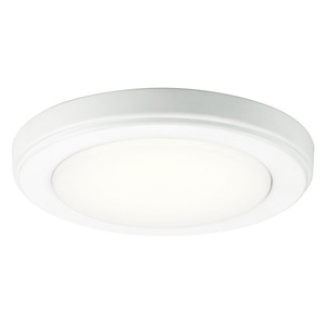 Zeo - 14.5W 1 LED Round Flush Mount - 1 inches tall by 7 inches wide