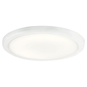 Zeo - 24W 1 LED Round Flush Mount - 1 inches tall by 13 inches wide - 727287