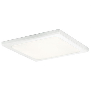 Zeo - 24W 1 LED Square Flush Mount - 1 inches tall by 13 inches wide - 727285