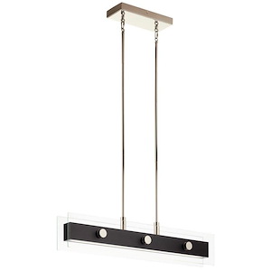 Tig - 45W 5 Led Linear Chandelier - 7 Inches Tall By 5 Inches Wide
