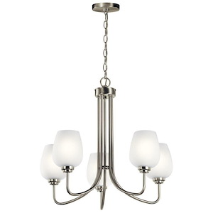 Valserrano - 5 light Medium Chandelier - 22.75 inches tall by 24.25 inches wide