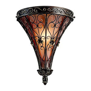 Marchesa - 1 Light Wall Sconce - With Traditional Inspirations - 14.75 Inches Tall By 12.5 Inches Wide