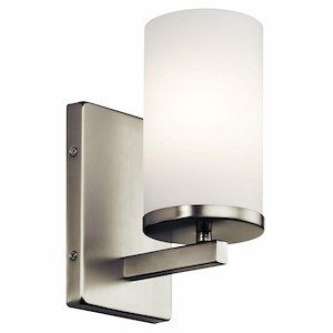Crosby - 1 light Wall Bracket - with Contemporary inspirations - 9.25 inches tall by 4.5 inches wide - 551640