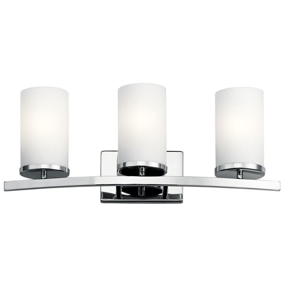 Kichler-Lighting---5337CHS---3-Light-Bath -Vanity-Approved-for-Damp-Locations---with-Traditional-inspirations---8-inches-tall-by-24-inches-wide