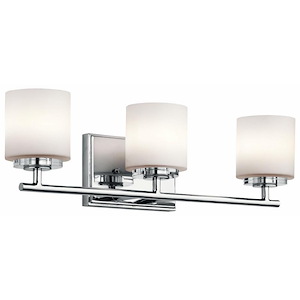 O Hara - 3 Light Bath Bar - With Transitional Inspirations - 6.25 Inches Tall By 22 Inches Wide