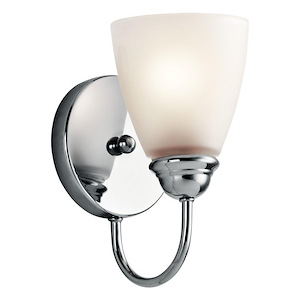 Jolie - 1 Light Wall Sconce - with Transitional inspirations - 9 inches tall by 5 inches wide