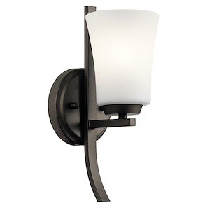 Tao - 1 Light Wall Sconce - with Contemporary inspirations - 12.5 inches tall by 5 inches wide - 687993