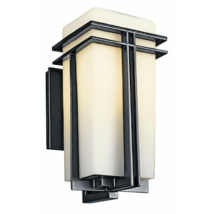 Tremillo - 1 Light Outdoor Wall Mount - 14.25 Inches Tall By 7 Inches Wide - 210938