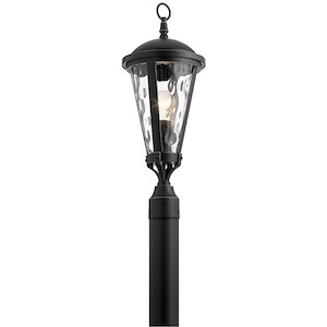 Cresleigh - 1 Light Outdoor Post Lantern - With Traditional Inspirations - 23.5 Inches Tall By 9 Inches Wide - 871734