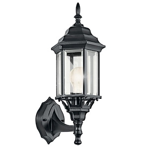 Chesapeake - 1 light Outdoor Wall Mount - with Traditional inspirations - 17 inches tall by 6.5 inches wide - 211089