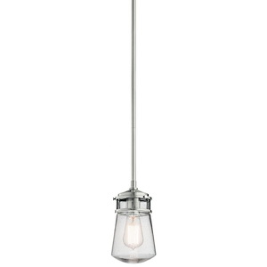 Lyndon - 1 light Outdoor Pendant - with Coastal inspirations - 9.25 inches tall by 5 inches wide - 479110